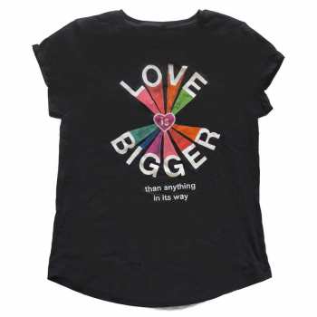 Merch U2: Dámske Babydoll Tričko Love Is Bigger