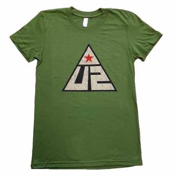 Merch U2: Dámske Tričko Glastonbury 2011 Pyramid Stage
