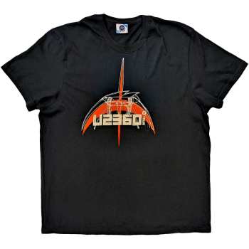 Merch U2: Tričko 360 Degree Tour 2009 Orange Logo U2
