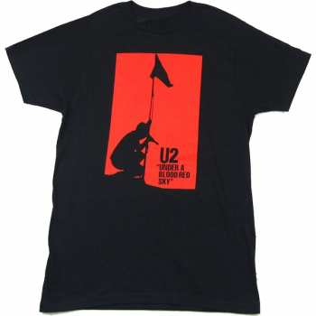 Merch U2: Tričko Blood Red Sky L