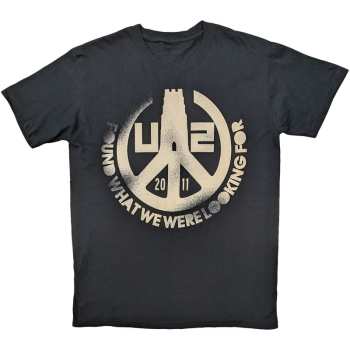 Merch U2: Tričko Found What We Were Looking For 2011