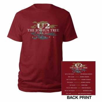 Merch U2: Tričko Joshua Tree 2017
