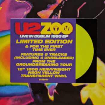 LP U2: Zoo TV (Live In Dublin 1993) CLR | LTD