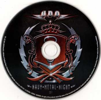 2CD/DVD U.D.O.: Navy Metal Night DIGI