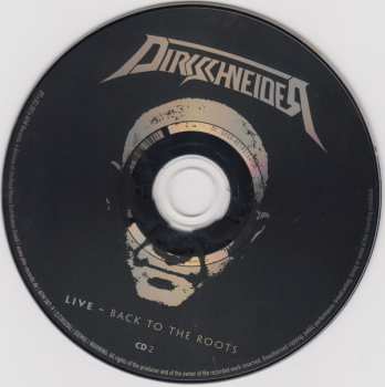 2CD Udo Dirkschneider: Live - Back To The Roots LTD | DIGI