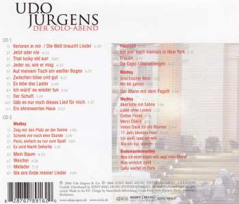 2CD Udo Jürgens: Der Solo-Abend - Live Am Gendarmenmarkt