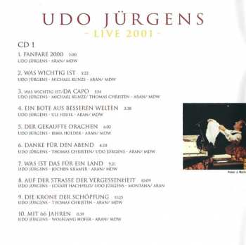 2CD Udo Jürgens: Mit 66 Jahren  - Live 2001 -