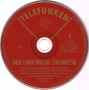 2CD Udo Lindenberg: Livehaftig DLX