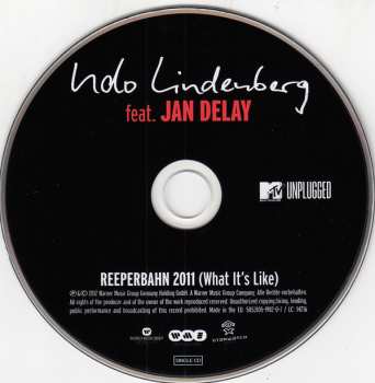 CD Udo Lindenberg: Reeperbahn 2011 (What It's Like)