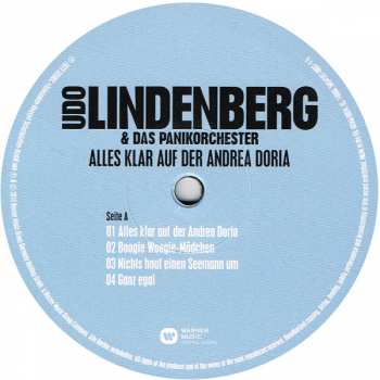 LP Udo Lindenberg Und Das Panikorchester: Alles Klar Auf Der Andrea Doria