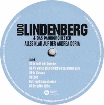 LP Udo Lindenberg Und Das Panikorchester: Alles Klar Auf Der Andrea Doria