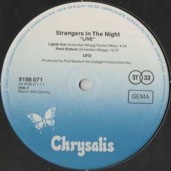 2LP UFO: Strangers In The Night