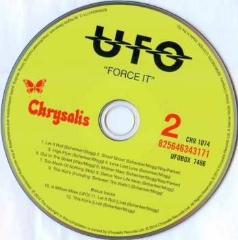 10CD/Box Set UFO: The Complete Studio Albums 1974-1986