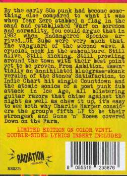 LP UK Subs: Endangered Species CLR | LTD