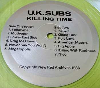 LP UK Subs: Killing Time