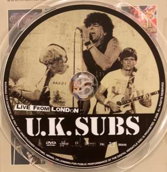 DVD UK Subs: Live From London At The Camden Palace Theatre