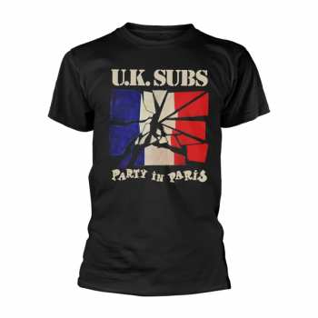 Merch UK Subs: Tričko Party In Paris