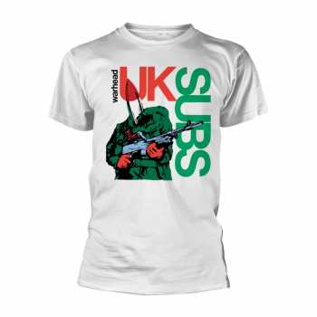 Merch UK Subs: Tričko Warhead (white)