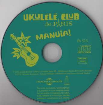 CD L'ukulele Club De Paris: Manuia!