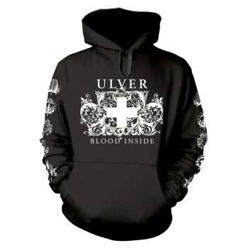 Merch Ulver: Mikina S Kapucňou Blood Inside (black)