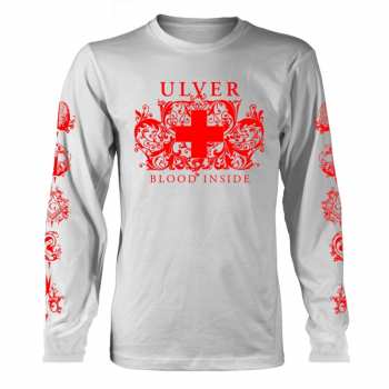 Merch Ulver: Tričko s dlhým rukávom Blood Inside (white)