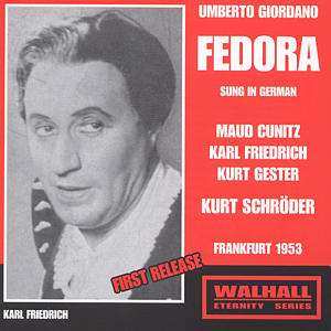 2CD/Box Set José Carreras: Fedora