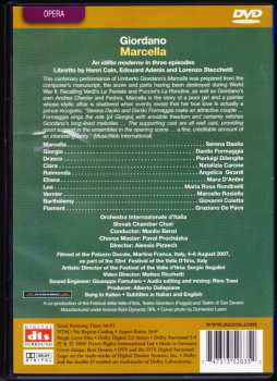 DVD Umberto Giordano: Marcella