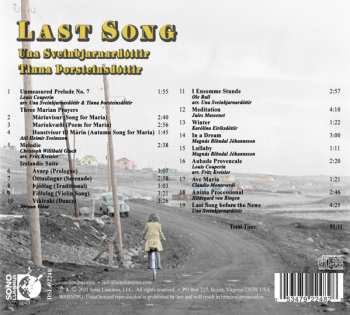 CD Una Sveinbjarnardottir: Last Song 