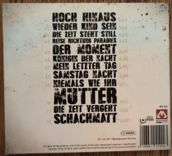 CD Unbelehrt: Narben Der Zeit DIGI