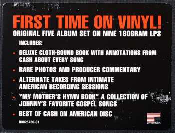 9LP/Box Set Johnny Cash: Unearthed LTD