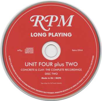 2CD Unit Four Plus Two: Concrete & Clay - The Complete Recordings
