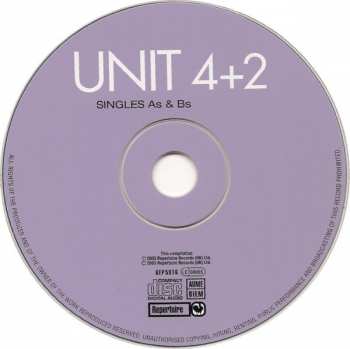 CD Unit Four Plus Two: Singles As & Bs
