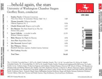 CD University Of Washington Chamber Singers: ...Behold Again, The Stars