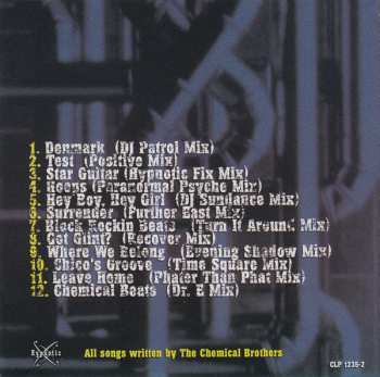 CD Unknown Artist: A Tribute To The Chemical Brothers (Covered In Chemicals)