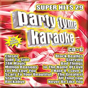 CD Unknown Artist:  Party Tyme Karaoke - Super Hits 29