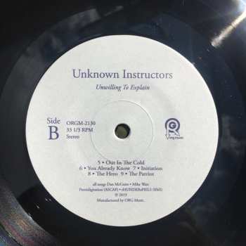 LP Unknown Instructors: Unwilling To Explain LTD | CLR