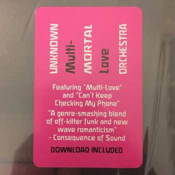 LP Unknown Mortal Orchestra: Multi-Love CLR