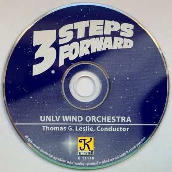 CD UNLV Wind Orchestra: 3 Steps Forward