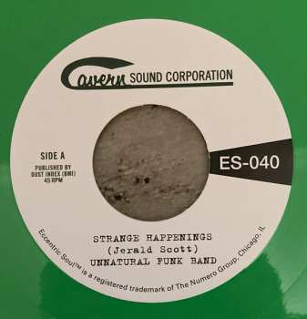 SP Unnatural Funk Band: Strange Happenings / Living In The Past CLR