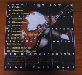 LP Unwritten Law: Blue Room CLR