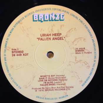 LP Uriah Heep: Fallen Angel