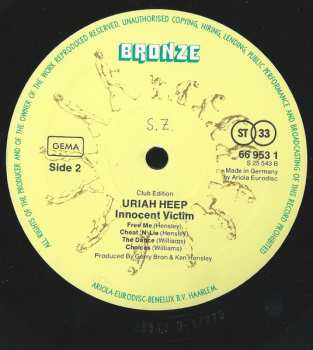 LP Uriah Heep: Innocent Victim