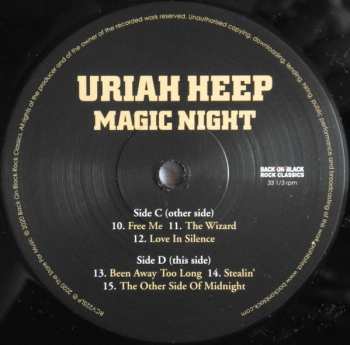 2LP Uriah Heep: Magic Night LTD
