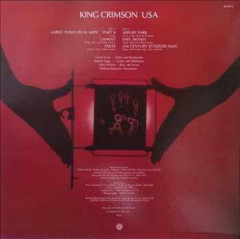 LP King Crimson: USA