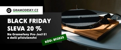 Užijte si Black Friday naplno se slevou 20 % na vybranou audiotechniku!