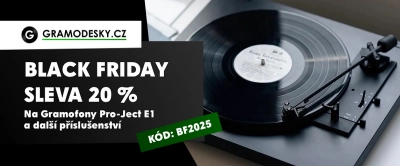 Užijte si Black Friday naplno se slevou 20 % na vybranou audiotechniku!