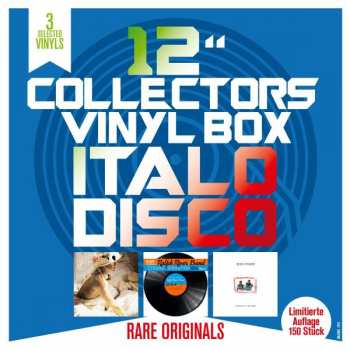 3LP Various: 12"collector S Vinyl Box: Italo Disco