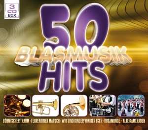 3CD Various: 50 Blasmusik Hits