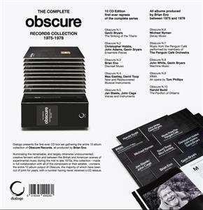 10CD/Box Set Various: The Complete Obscure Records Collection 1975-1978 LTD