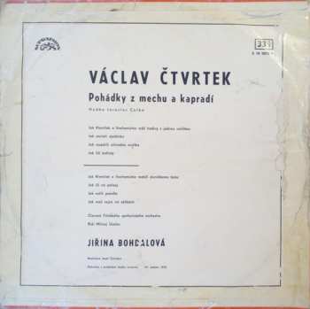 LP Václav Čtvrtek: Pohádky Z Mechu A Kapradí